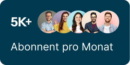 5k+ abonnent pro monat